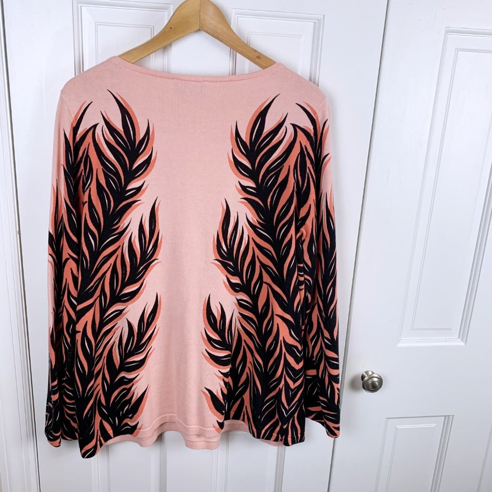 Bob Mackie Wearable Art Top - image 4